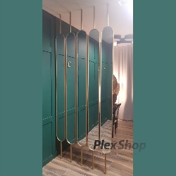 Plexiglass specchio argento