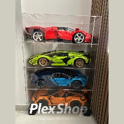 Teca in plexiglass per Lego economica su Misura