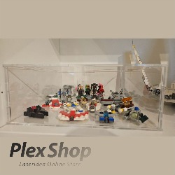 Teca in plexiglass per Lego economica su Misura