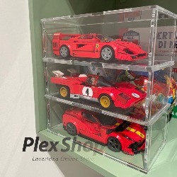 Teca in plexiglass per Lego economica su Misura