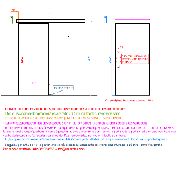 Istruzioni misure per binario porta scorrevole in plexiglass